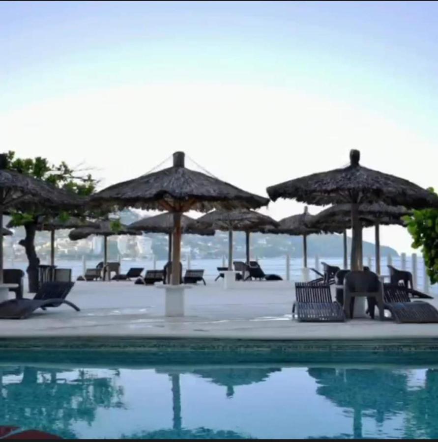 Suite En Torres Gemelas A Pie De Playa 611 Acapulco Eksteriør bilde