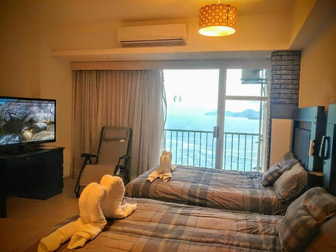 Suite En Torres Gemelas A Pie De Playa 611 Acapulco Eksteriør bilde
