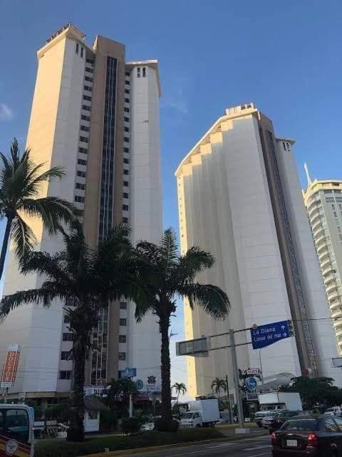 Suite En Torres Gemelas A Pie De Playa 611 Acapulco Eksteriør bilde