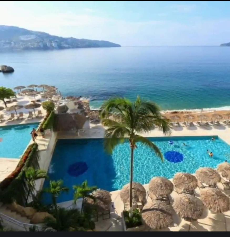 Suite En Torres Gemelas A Pie De Playa 611 Acapulco Eksteriør bilde